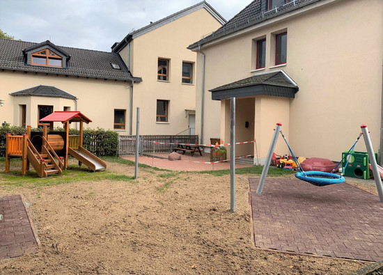 U3-Spielplatz im Kindergarten Löhnberg erstrahlt in neuem Glanz